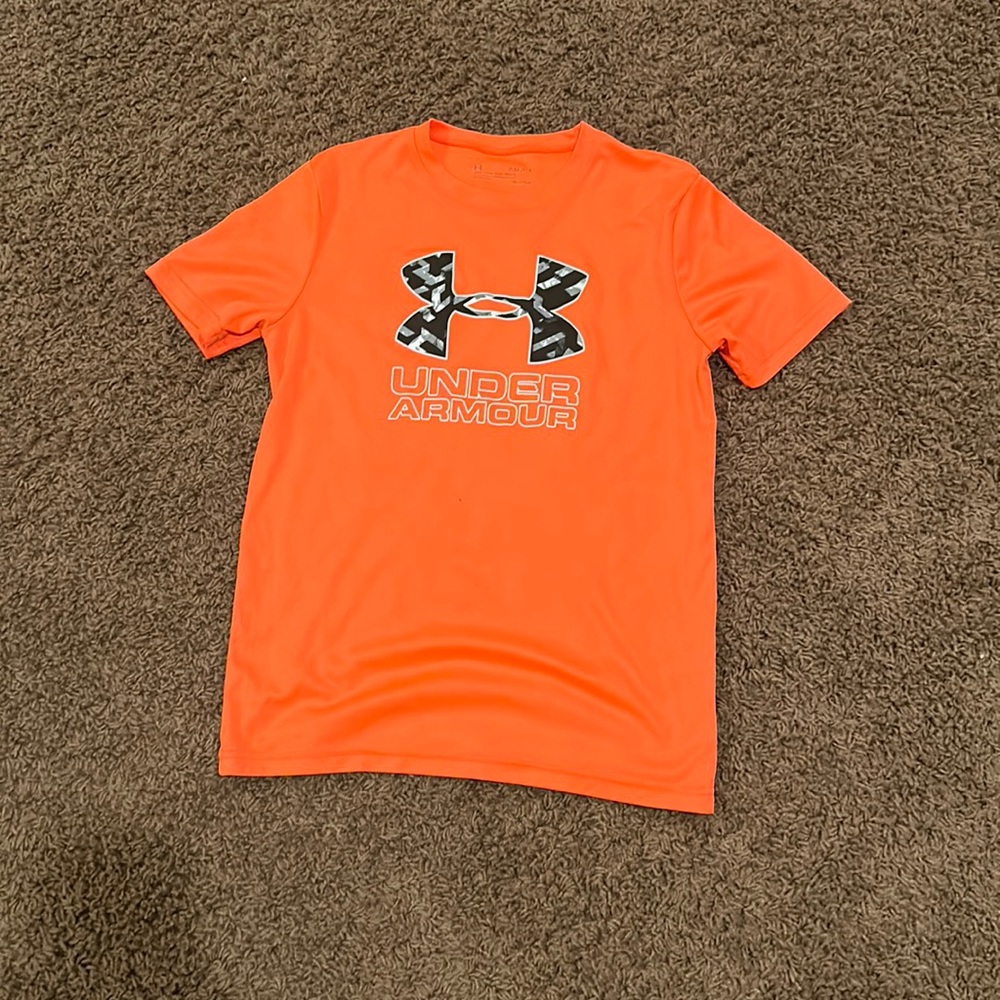 orange bright shirt